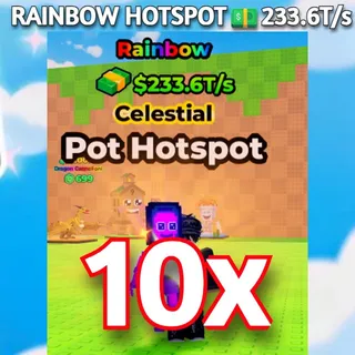 10x RAINBOW HOTSPOT💵233.6T/s  | Kick A Lucky Block