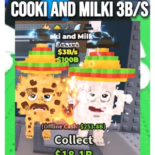 COOKI AND MILKI 3B/S STEAL A BRAINROT