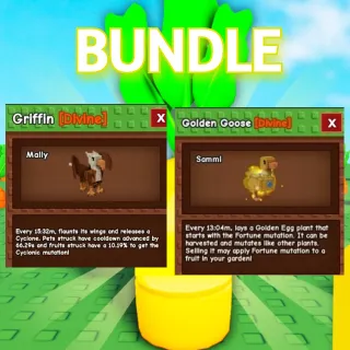 GRIFFIN AND GOLDEN GOOSE GROW A GARDEN