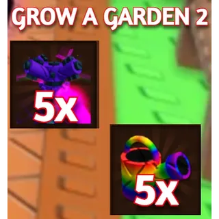 5x Super Sprinkler + 5x Super Watering Can | GROW A GARDEN 2
