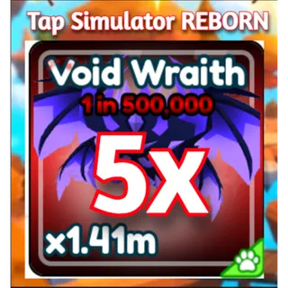5X VOID WRAITH SECRET 1 in 500K  - Tap Simulator Reborn