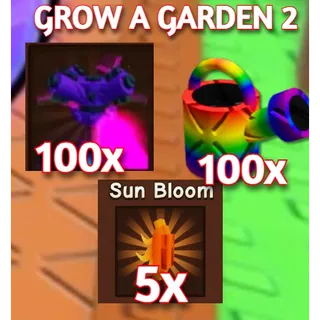 Sun Bloom Seed BUNDLE| GROW A GARDEN 2