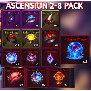 ASCENSION PACK 2-8 | SAILOR PIECE