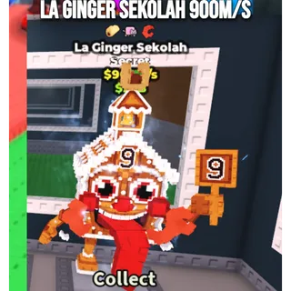 La Ginger Sekolah 900M/S STEAL A BRAINROT