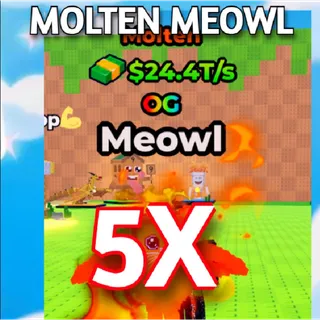 5X MAGMA MEOWL 24.4T/S $💵 | Kick a Lucky Block