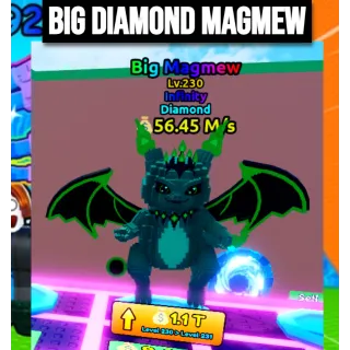 BIG DIAMOND MAGMEW LVL 230 ESCAPE TSUNAMI FOR BRAINROTS