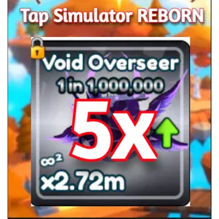 5X Void Overseer SECRET 1 in 1M - Tap Simulator Reborn
