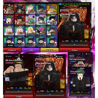 UNBOUND Shiny Crown (Black Fire Itachi Uchiha) |  Anime Expeditions Account