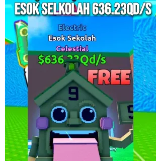 esok sekolah 636.23qd/s Escape Tsunami For Brainrots!