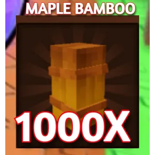 1000x MAPLE BAMBOO| GROW A GARDEN 2