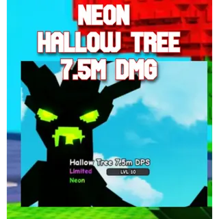 NEON HALLOW TREE 7.5M DAMAGE Plants Vs Brainrots