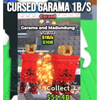 Cursed Garama and Madundung 1B/S steal a brainrot