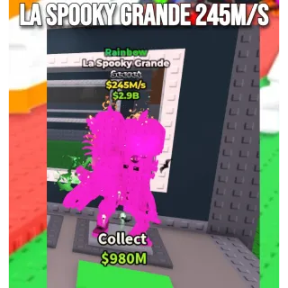 Rainbow La Spooky Grande 245m/s Steal A Brainrot