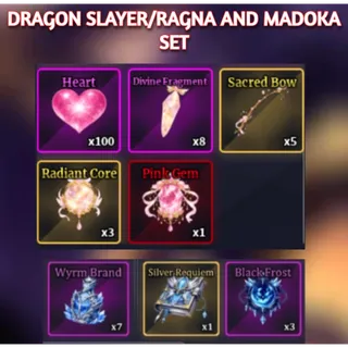 DRAGON SLAYER / RAGNA SET AND MADOKA SET |  SAILOR PIECE 