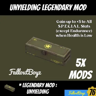 Unyielding Mods