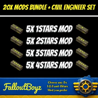 Mod Bundle x20 + Civil Engineering Set