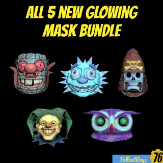 All 5 New Glowing Mask