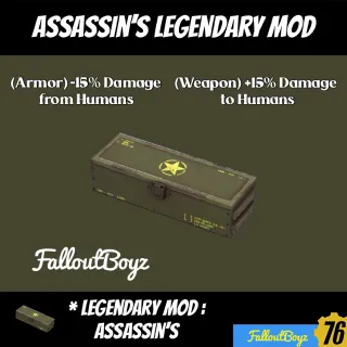 X5 Assassin’s Legendary Mod 1*