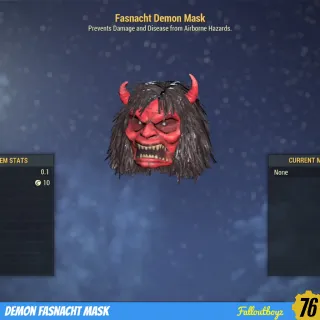 Demon Fasnacht Mask