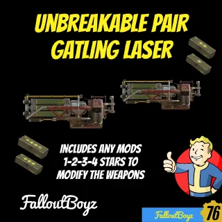 Unbreakable Gatling Laser