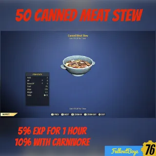 Canned Meat Stew