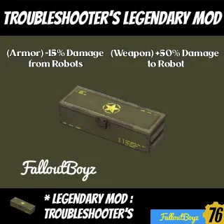 X5 Troubleshooter’s Legendary Mod 1*