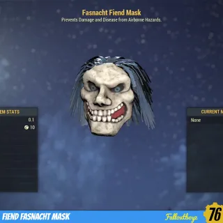 Fiend Fasnacht Mask