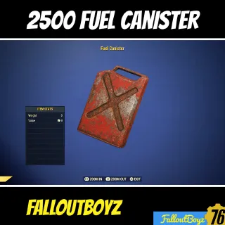 2500 Fuel Canister