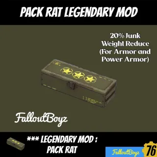 Pack Rat’s Legendary Mod 3*