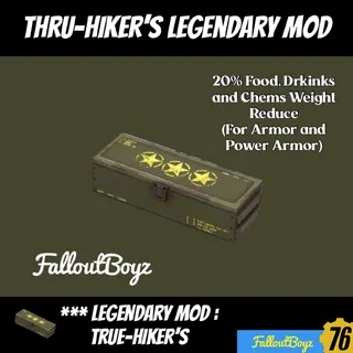 Thru-Hiker Legendary Mod 3*