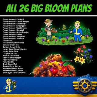 All 26 Big Bloom Plans