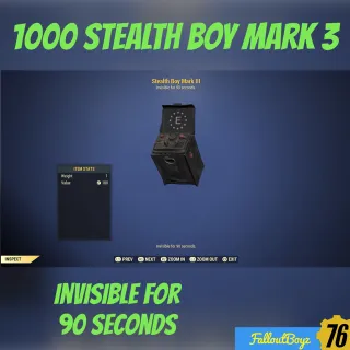 1k Stealth Boy Mark III