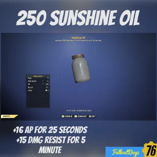 250 Sunshine Oil