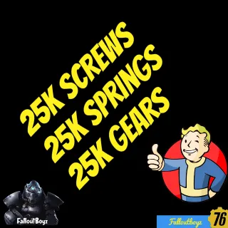 25k Screw Spring Gear