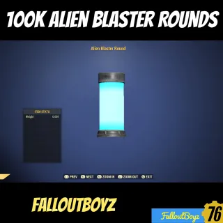 100k Alien Blaster