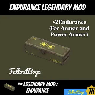 X5 Endurance Legendary Mod 2*