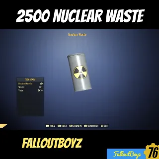 2.5k Nuclear Waste
