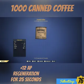 1k Canned Coffee