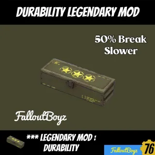 Durability Legendary Mod 3*