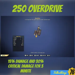 250 Overdrive