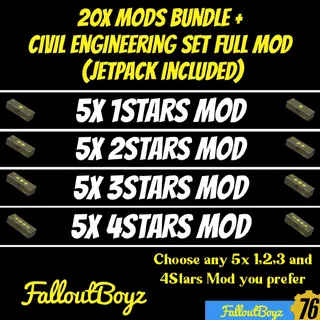 Mod Bundle x20 + Civil Engineering Set