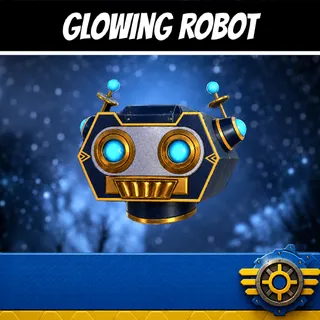 Glowing Robot Mask