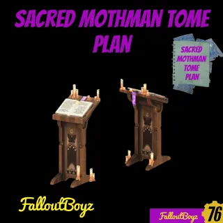 Sacred Mothman Tome Plan 