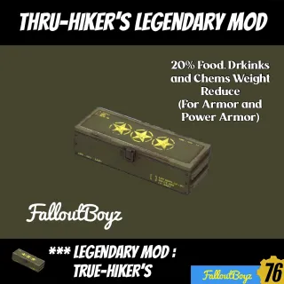 Thru-Hiker Legendary Mod 3*