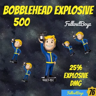 500 Explosive Bobblehead