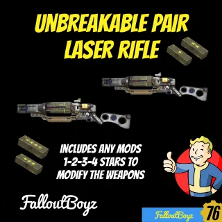 Unbreakable Laser Rifle 