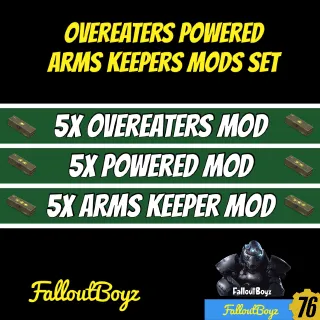 Overeaters Pow Wwr Mods Set