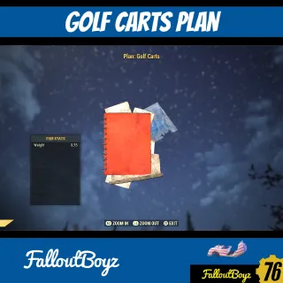 Golf Carts Plan