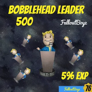 500 Leader Bobblehead