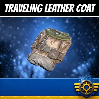 Traveling Leather Coat